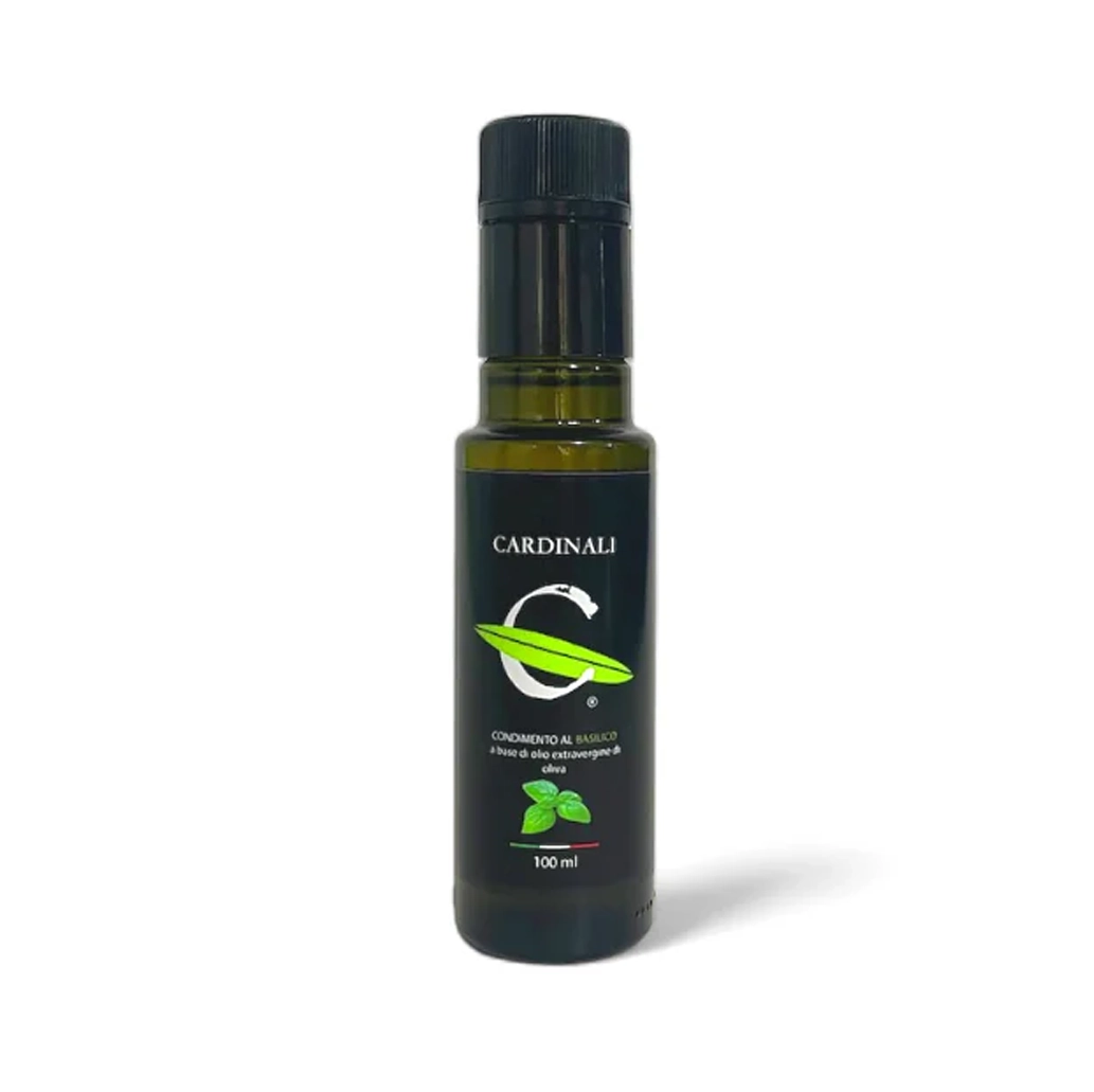 OLIO EVO AROMATIZZATO AL BASILICO